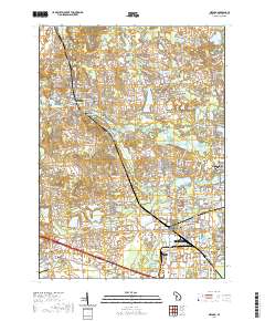 Milford 2019 topographic map thumbnail