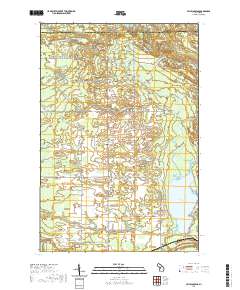 Millecoquins 2019 topographic map thumbnail