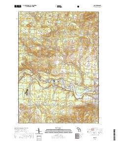 Mio 2019 topographic map thumbnail