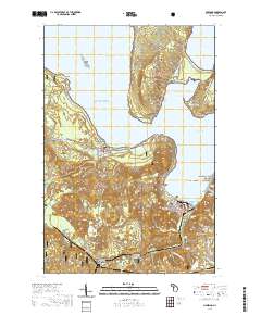 Munising 2019 topographic map thumbnail