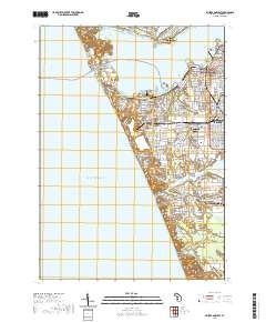 Muskegon West 2019 topographic map thumbnail