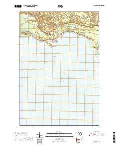 Naubinway 2019 topographic map thumbnail
