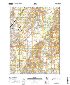 Niles East 2019 topographic map thumbnail