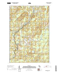 Resort Lake 2019 topographic map thumbnail