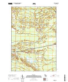Rexton 2019 topographic map thumbnail