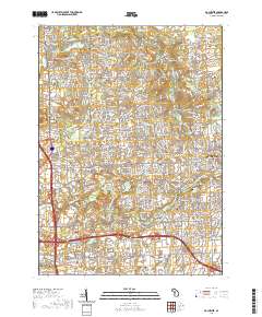 Rochester 2019 topographic map thumbnail