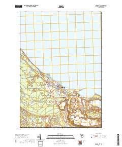 Rogers City 2019 topographic map thumbnail