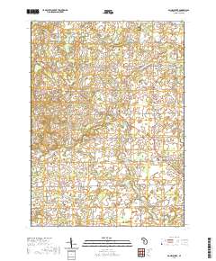 Rome Center 2019 topographic map thumbnail