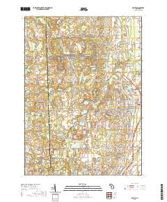 Romeo 2019 topographic map thumbnail