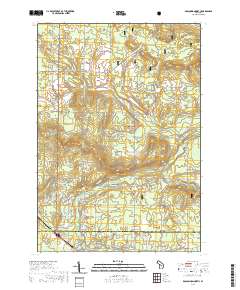 Roscommon North 2019 topographic map thumbnail