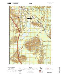 Roscommon South 2019 topographic map thumbnail