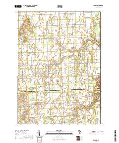 Roseburg 2019 topographic map thumbnail