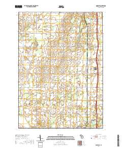 Rosebush 2019 topographic map thumbnail