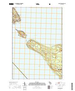 Round Island 2019 topographic map thumbnail