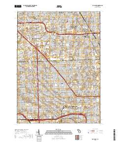 Royal Oak 2019 topographic map thumbnail