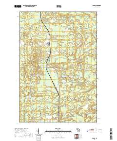 Sagola 2019 topographic map thumbnail