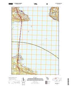 Saint Ignace 2019 topographic map thumbnail