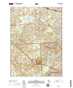 Salem 2019 topographic map thumbnail