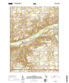 Saranac 2019 topographic map thumbnail