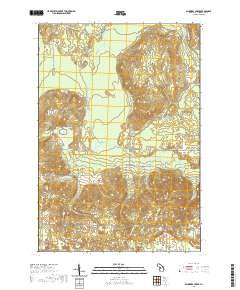 Saunders Creek 2019 topographic map thumbnail