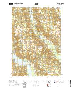 Scotts Lake 2019 topographic map thumbnail