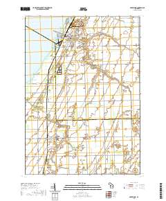 Sebewaing 2019 topographic map thumbnail