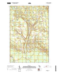 Seney NW 2019 topographic map thumbnail