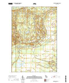 Sheephead Lake 2019 topographic map thumbnail