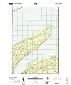Skanee North 2019 topographic map thumbnail