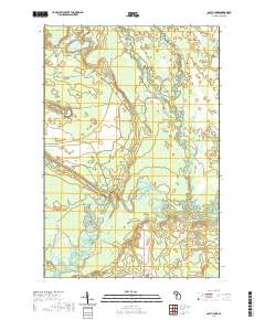 Smith Lake 2019 topographic map thumbnail