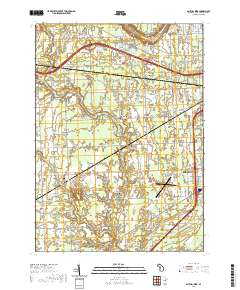 Smiths Creek 2019 topographic map thumbnail