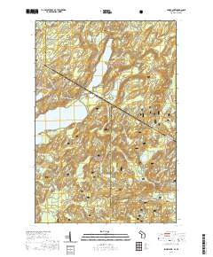 Smoky Lake 2019 topographic map thumbnail