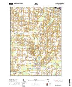 Southwest Albion 2019 topographic map thumbnail