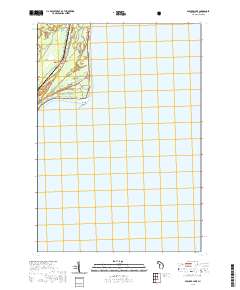 Spencer Lake 2019 topographic map thumbnail