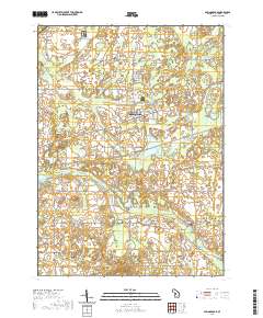 Spring Arbor 2019 topographic map thumbnail
