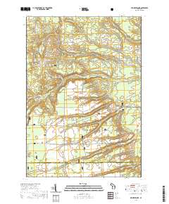 Sprinkler Lake 2019 topographic map thumbnail
