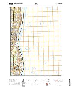 St. Clair 2019 topographic map thumbnail