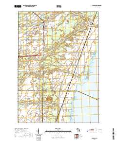 Standish 2019 topographic map thumbnail