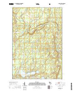 Sunset Lake 2019 topographic map thumbnail