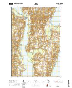 Suttons Bay 2019 topographic map thumbnail