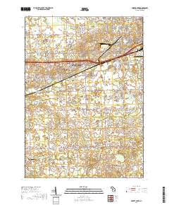 Swartz Creek 2019 topographic map thumbnail