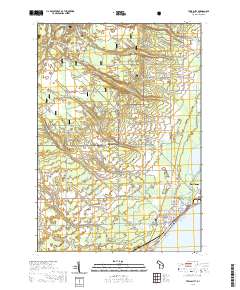 Tawas City 2019 topographic map thumbnail