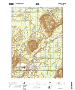 Thompsonville 2019 topographic map thumbnail