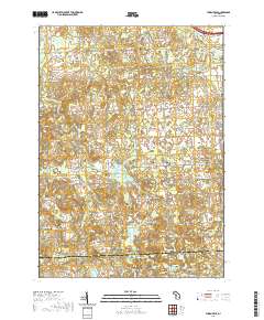 Thornville 2019 topographic map thumbnail