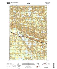 Three Lakes 2019 topographic map thumbnail