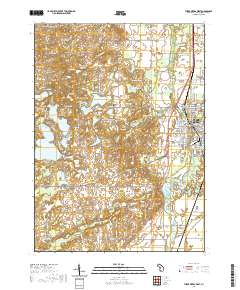 Three Rivers West 2019 topographic map thumbnail