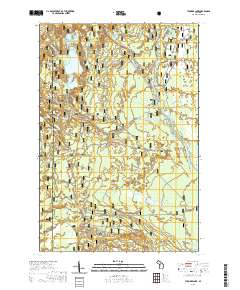 Thunder Lake 2019 topographic map thumbnail