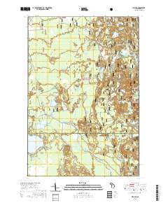 Tie Lake 2019 topographic map thumbnail
