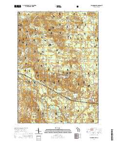 Townsend Lake 2019 topographic map thumbnail