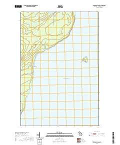 Traverse Island 2019 topographic map thumbnail